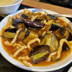 Nangokutei - 茄子と豚肉の細切り甘辛炒め