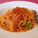 リストランテ・イタリアーノ・ロ・スティヴァーレ - 料理写真:本日のパスタ　アンチョビとキャベツのトマトソース　880円