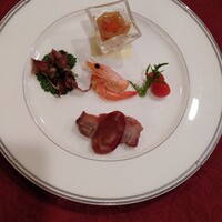 中国料理 桃花林 - 四種冷菜盛り合わせ