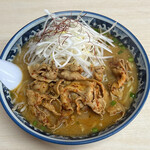 ラーメン めん丸 - ばら味噌960円＋めん大盛120円