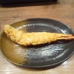 三代目 鳥メロ - 大海老串揚げ(280円）