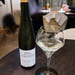 カツレツMATUMURA - 白ワイン グラスも素敵です( ☆∀☆)