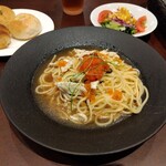 鎌倉パスタ - まふぐとトラフグてっぴの和風オイルパスタ