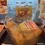 ソレイユ - 3種のりんごジュースの呑比べ