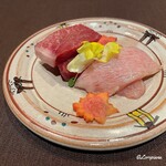 お料理 七草 - 大間産 天然本鮪のトロとカマトロ
