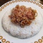 サムズカリー - ご飯＆バクダン納豆