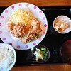 平八郎 - 唐揚げ定食(1,200円)