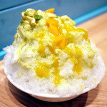 なごかふぇ - アボカドマンゴー氷