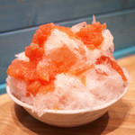 なごかふぇ - グレープフルーツ氷