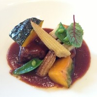 レストラン シャンボール - 牛ほほ肉の煮込み 季節の野菜添え