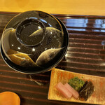 日本料理 いなだ - 香の物も美味しい。昆布柔らかい。