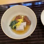 日本料理 いなだ - お出汁も全て頂きます(^O^)。目を閉じて、しみじみ。