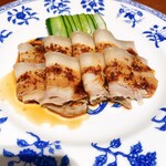 老四川 飄香小院 - 豚肉ニンニクソース