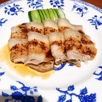 老四川 飄香小院 - 豚肉ニンニクソース