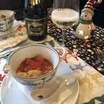 フォレスト工房・チキチキ - トマトとにんにくのスープ