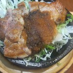 モンブラン - ミニ豚生姜焼き