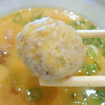 鶏そば 雫一 - 鶏団子入り♪