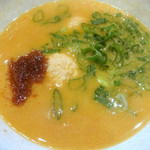 鶏そば 雫一 - 鶏のポタージュ