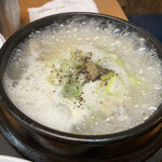 オムニ食堂 - 半参鶏湯　1650円