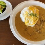 サッドカフェ - オムレツカレーランチ