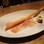 スガハラ - グリッシーニ 生ハム 長葱