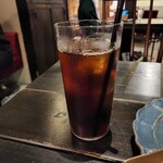 ギャラリー イヌカイ - アイスコーヒー(500円)です。