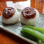 木まぐれ喫茶 - クルミおはぎ