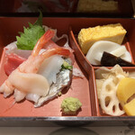 Tsukiji Sushi Iwa - ちらし寿司　匠　寿司ネタ