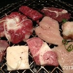 町屋やきにく密陽家 - 2013.6.4(火)19時半 岡山のなべさんと