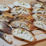 パン・デ・フィロゾフ - バゲット・オリゼー　断面