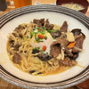 鶴亀飯店 - 牛すき焼き麺 980円、鶴亀中華麺セット ＋180円