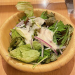 鶴亀飯店 - セットのサラダ
