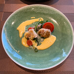 Dining EMI - 雲子のポワレ　オランデーズソース