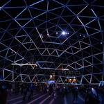 ラーメン 三亀 - ヨルノヨ(ワールドポーターズと赤レンガ倉庫の間）