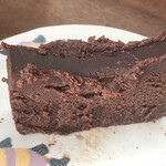 スギモト菓子店 - 切ったところ　本当はねっとり滑らか