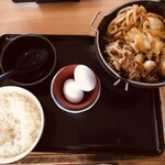 すき家 - 牛すき鍋定食