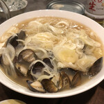 せいじ - 特別オーダーの貝ラーメン