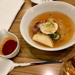 Yakiniku Nakamichi - ＋400円ハーフ冷麺