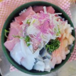 みなと市場 小松鮪専門店 - ◆「海鮮山鉾丼」