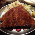 ます家 上野店 - ハムカツ