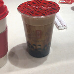 ゴンチャ - ドリンク写真:黒糖ミルクティータピオカトッピング