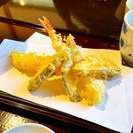蕎麦彩彩　久留葉 - 天ぷら