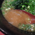 家系総本山 ラーメン 吉村家 - 【再訪】今日のスープは油が少なかった