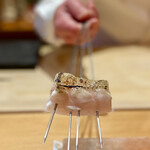 一心鮨 光洋 - 20kgアラを軽く炙ってお造りで頂きます。