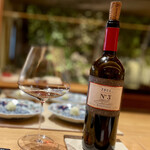 一心鮨 光洋 - 赤ワイン『VINTAGE NO3 2004』。