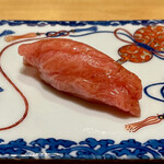 一心鮨 光洋 - ①本鮪中トロ〜宮崎の本鮪かと思ったら、流石に大間産。