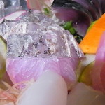 魚の家 - 炙り太刀魚は身が甘い