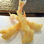 京都祇園 天ぷら八坂圓堂 - 活車海老