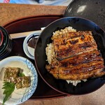 江戸川 - うなぎ一匹丼3950円