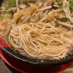 ラーメン工房 ふくや - 細麺